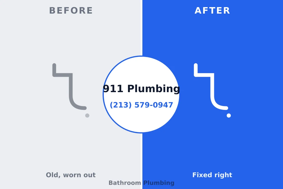 Before and after: plumbing repair Princeton, FL